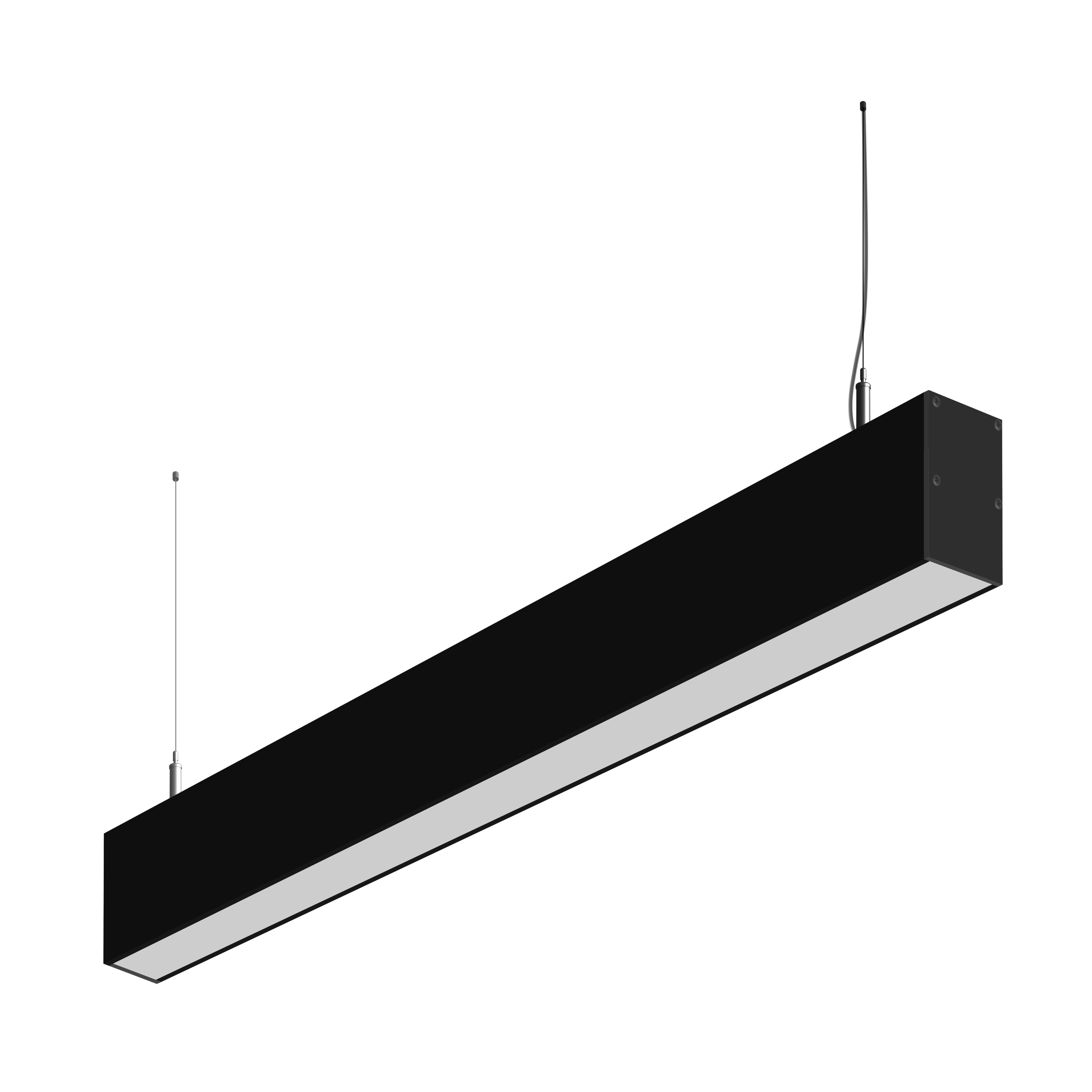 Подвесной светильник MS-LINEAR Линейный 70x50 1250mm 60W 3000/4000/6000К - Изображение