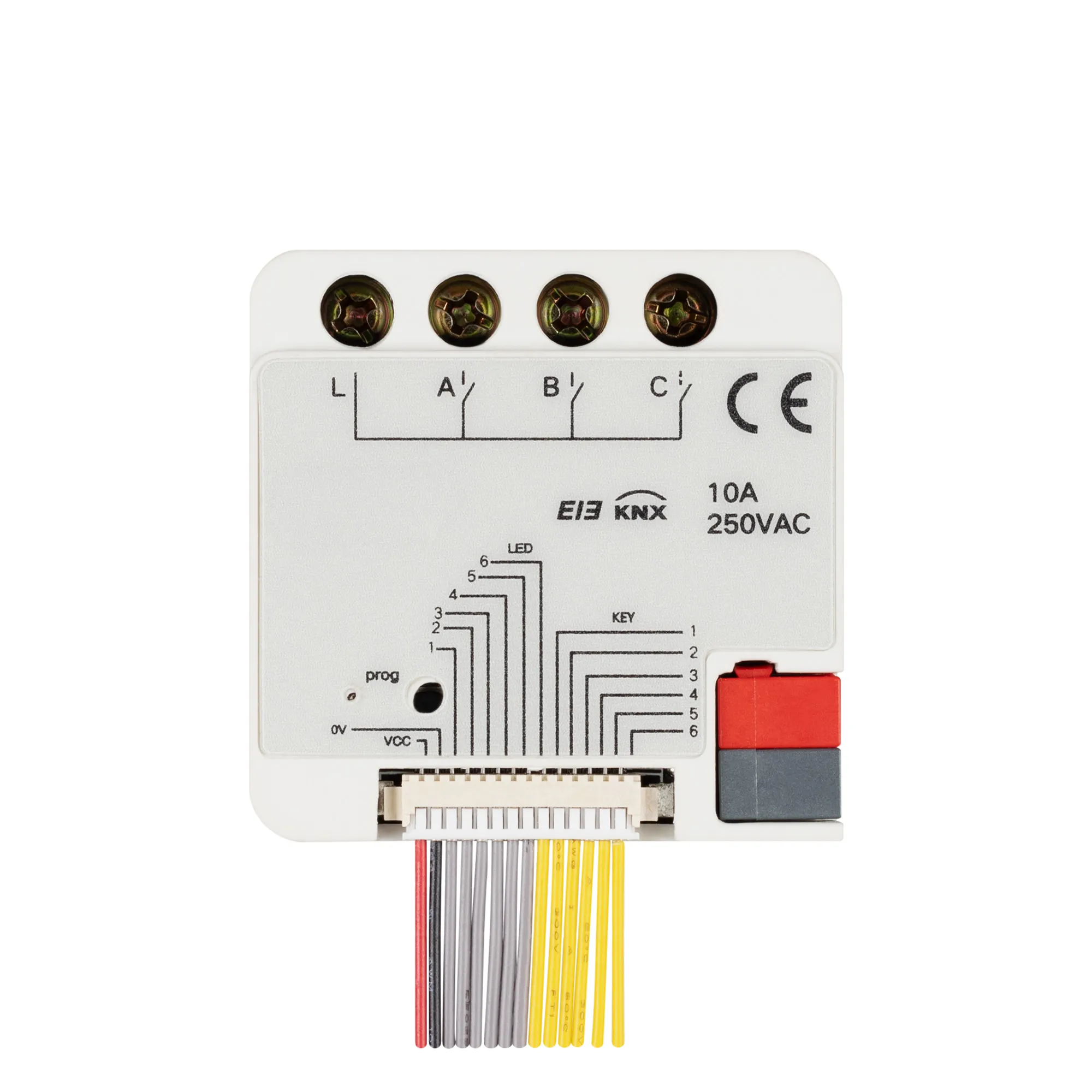 INTELLIGENT ARLIGHT Релейный модуль KNX-7013-72-DRI-DRO-IN (BUS, 3x10A) (IARL, IP20 Пластик, 2 года) - Изображение