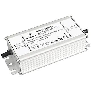 Блок питания ARPV-UH24100-PFC (24V, 4.2A, 100W) (Arlight, IP67 Металл, 7 лет) - Изображение