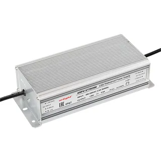 Блок питания ARPV-ST36200 (36V, 5.6A, 200W) (Arlight, IP67 Металл, 3 года) - Изображение