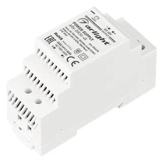 Блок питания ARV-DR30-48 (48V, 0.6A, 30W) (Arlight, IP20 DIN-рейка) - Изображение