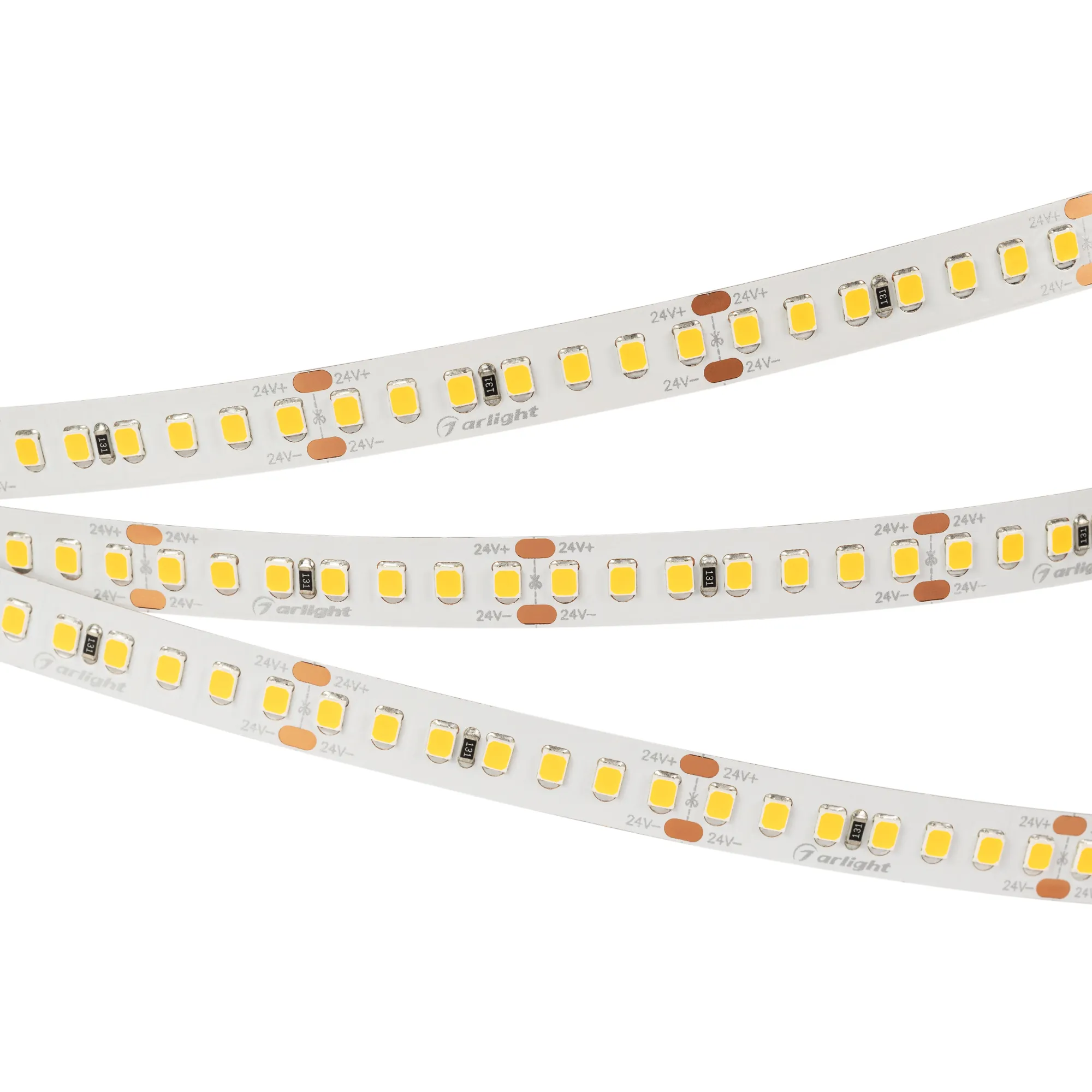 Лента RT 2-5000 24V Day4000 3x (2835, 840 LED, LUX) (Arlight, 17 Вт/м, IP20) - Изображение