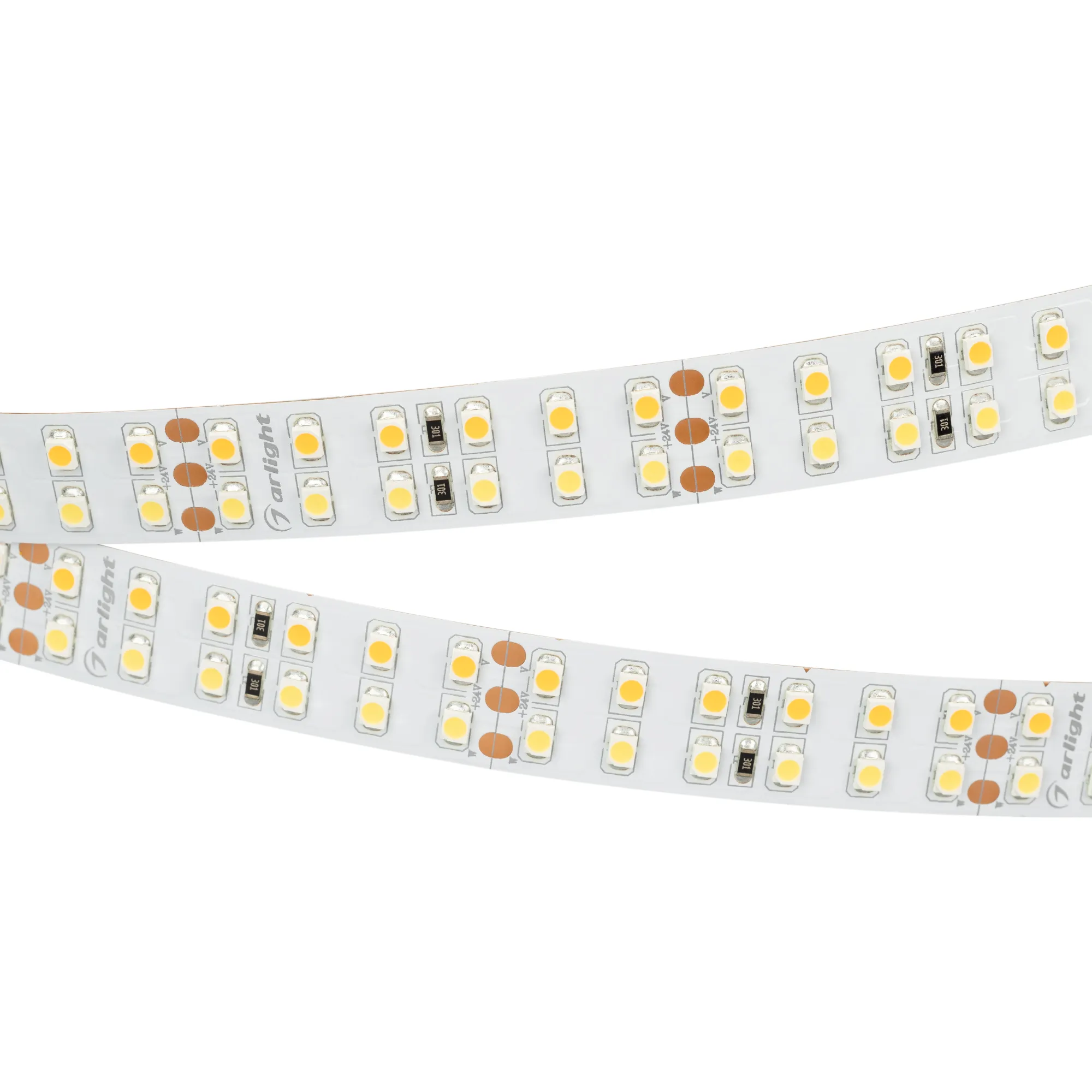 Лента светодиодная RT 2-5000 24V White-MIX 2x2 (3528, 1200 LED, LUX) (Arlight, Изменяемая ЦТ) - Изображение