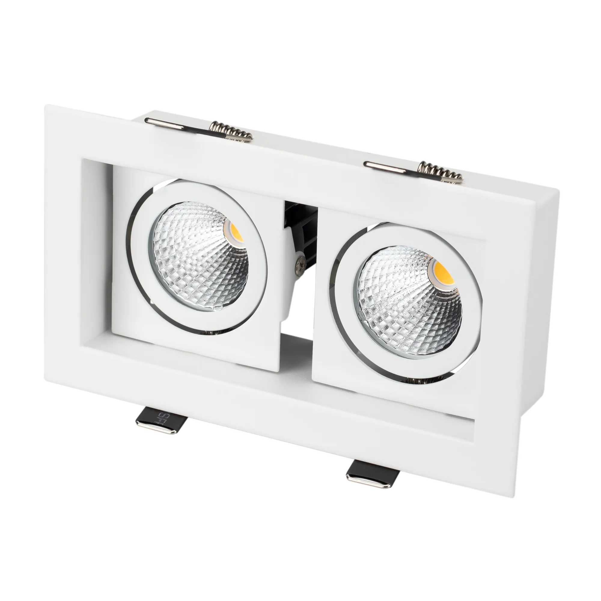 Светильник CL-KARDAN-S180x102-2x9W White (WH, 38 deg) (Arlight, IP20 Металл, 3 года) - Изображение