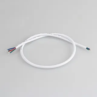 Провод питания ARL-MOONLIGHT-20AWG-4W-D4.5-CU-500 White (Arlight, Закрытый) - Изображение