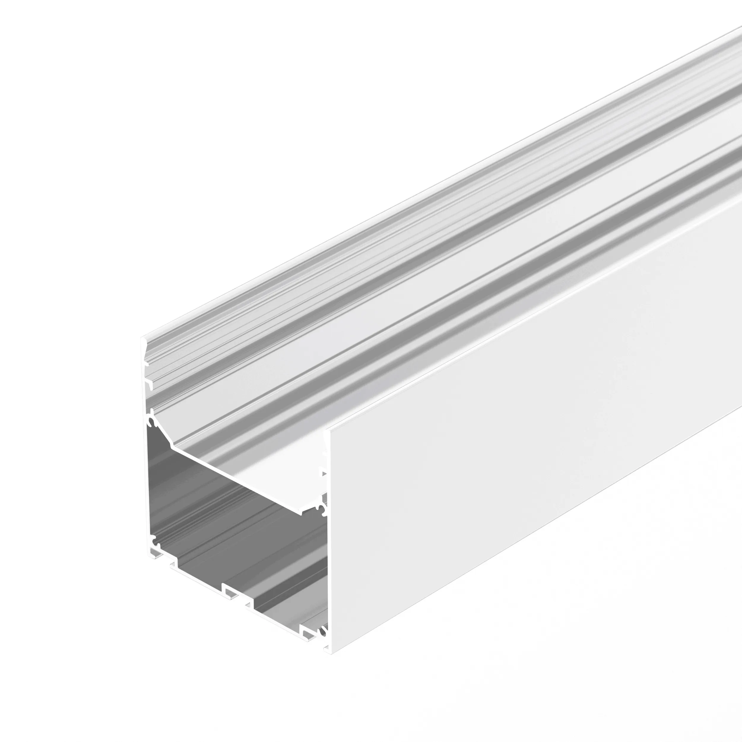 Профиль LINE-M-7575-2000 WHITE (Arlight, Алюминий) - Изображение
