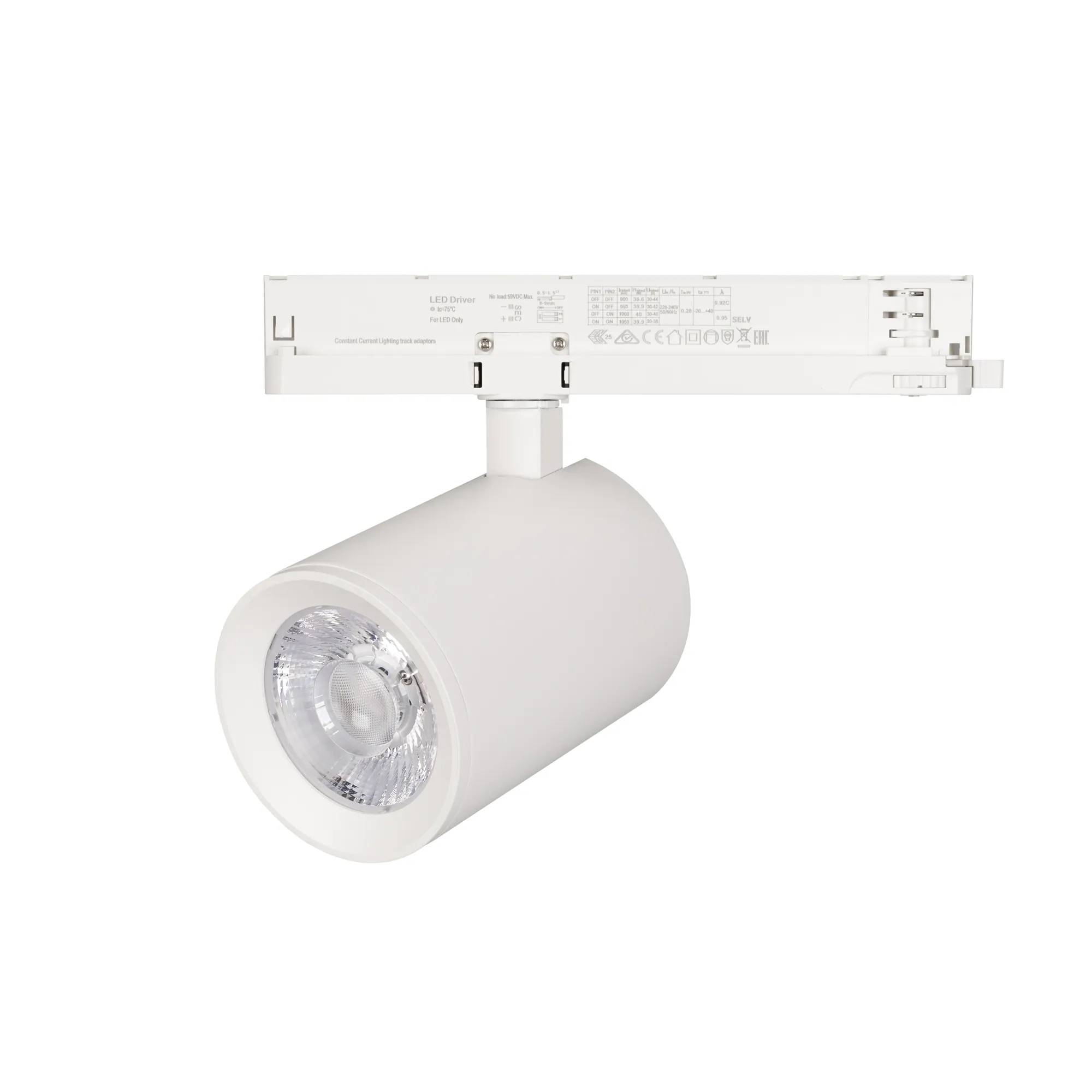 Светильник LGD-NIKA-4TR-R100-30W Warm3000 (WH, 24 deg, 230V) (Arlight, IP20 Металл, 5 лет) - Изображение