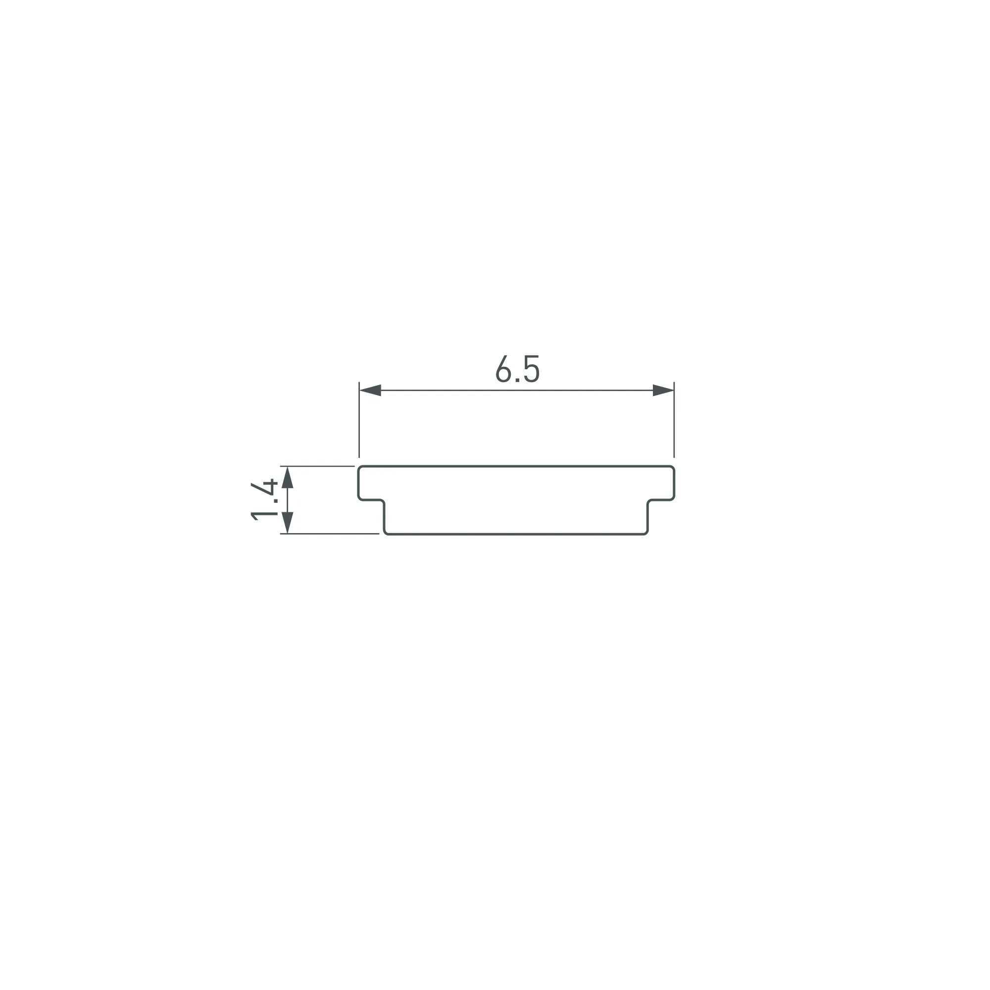 Экран SL-BEVEL-H12-F13-2000 OPAL (Arlight, Пластик) - Изображение