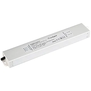 Блок питания ARPV-12060-SLIM-PFC-B (12V, 5.0A, 60W) (Arlight, IP67 Металл, 3 года) - Изображение