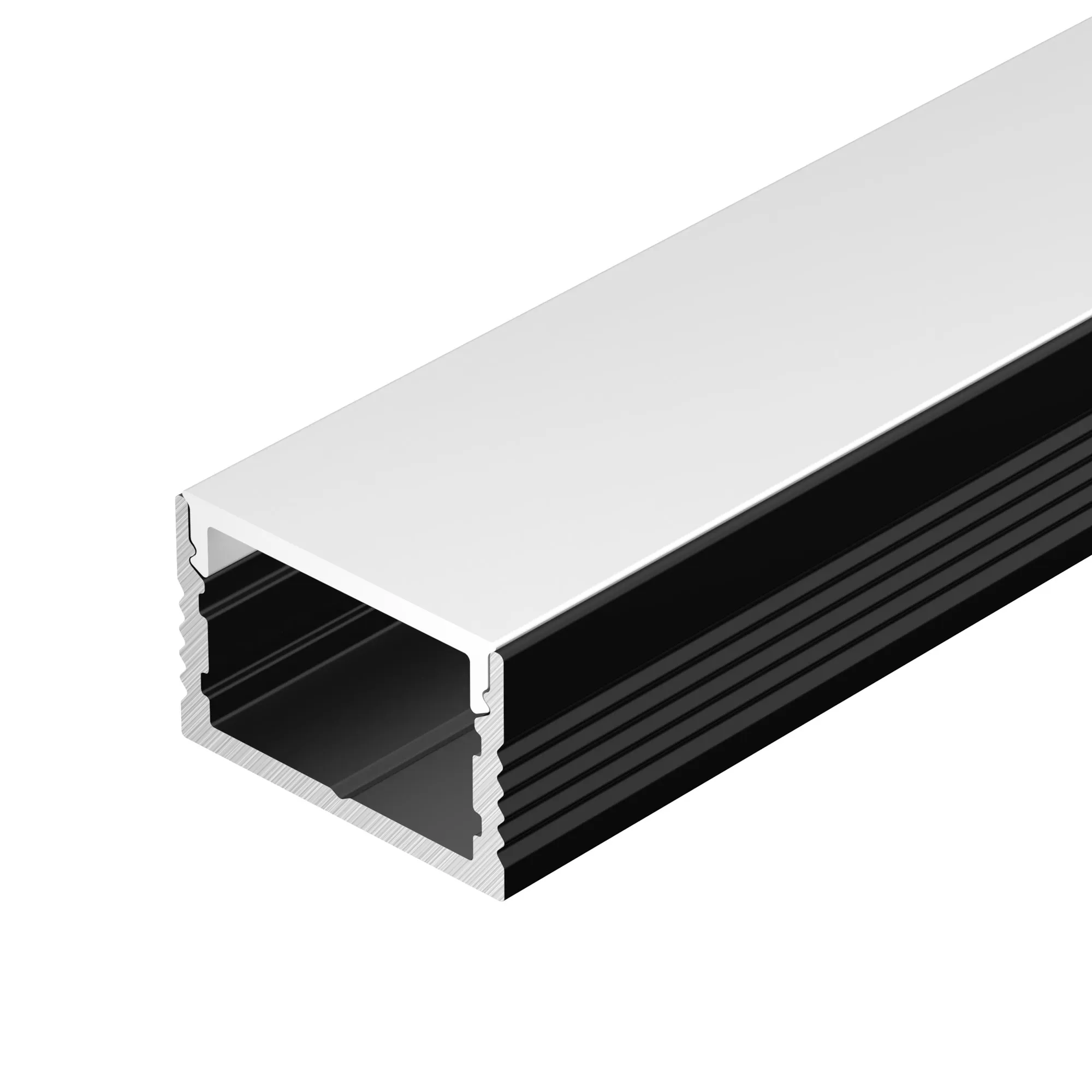 Профиль SL-SLIM15-H10-2000 BLACK (Arlight, Алюминий) - Изображение