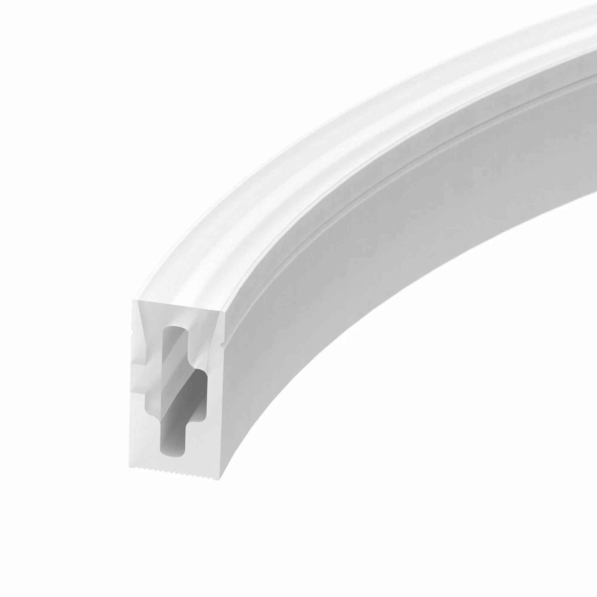 Силиконовый профиль WPH-FLEX-0612-SIDE-S8-10m WHITE (Arlight, Силикон) - Изображение