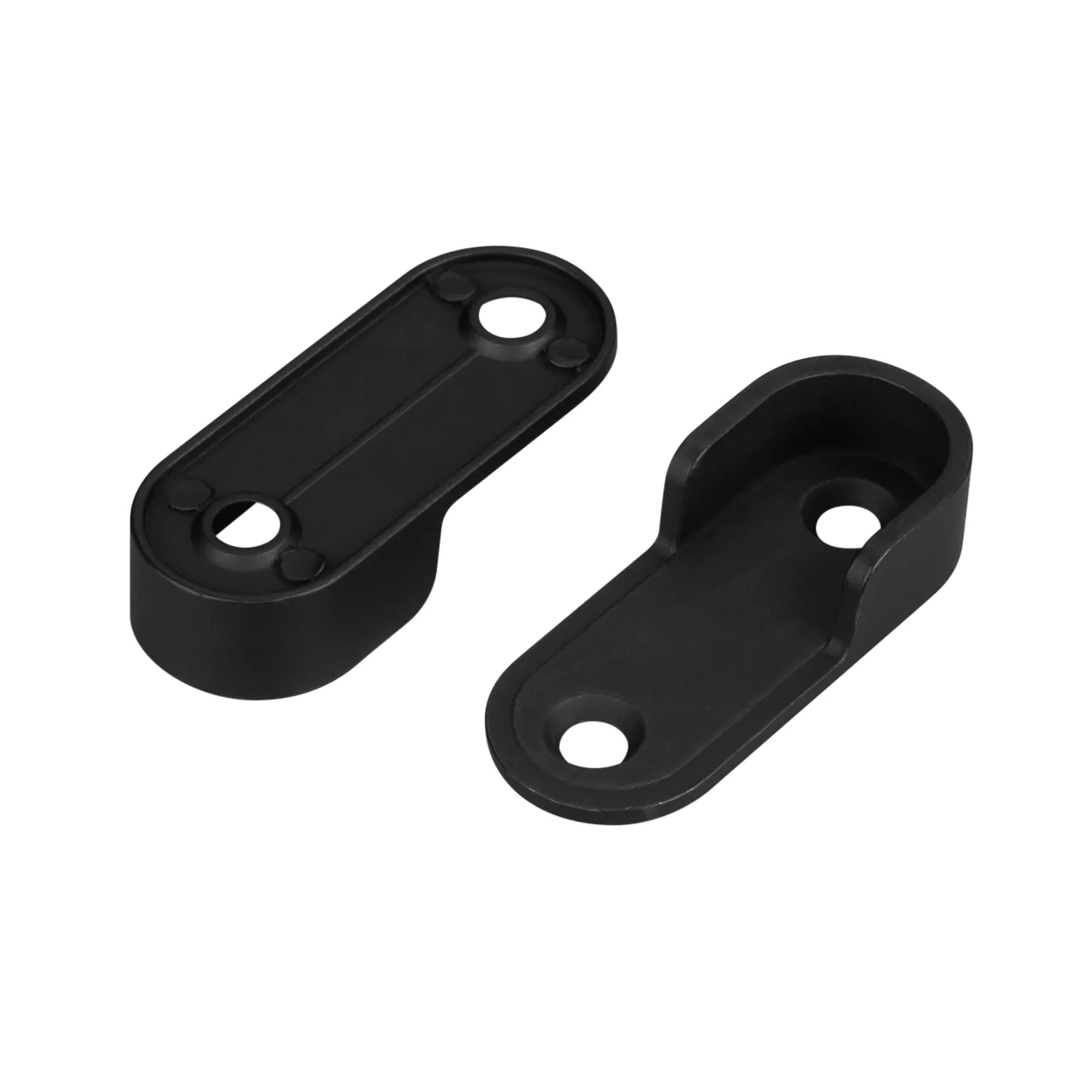 Держатель настенный WARDROBE-1530 BLACK (Arlight, Металл) - Изображение