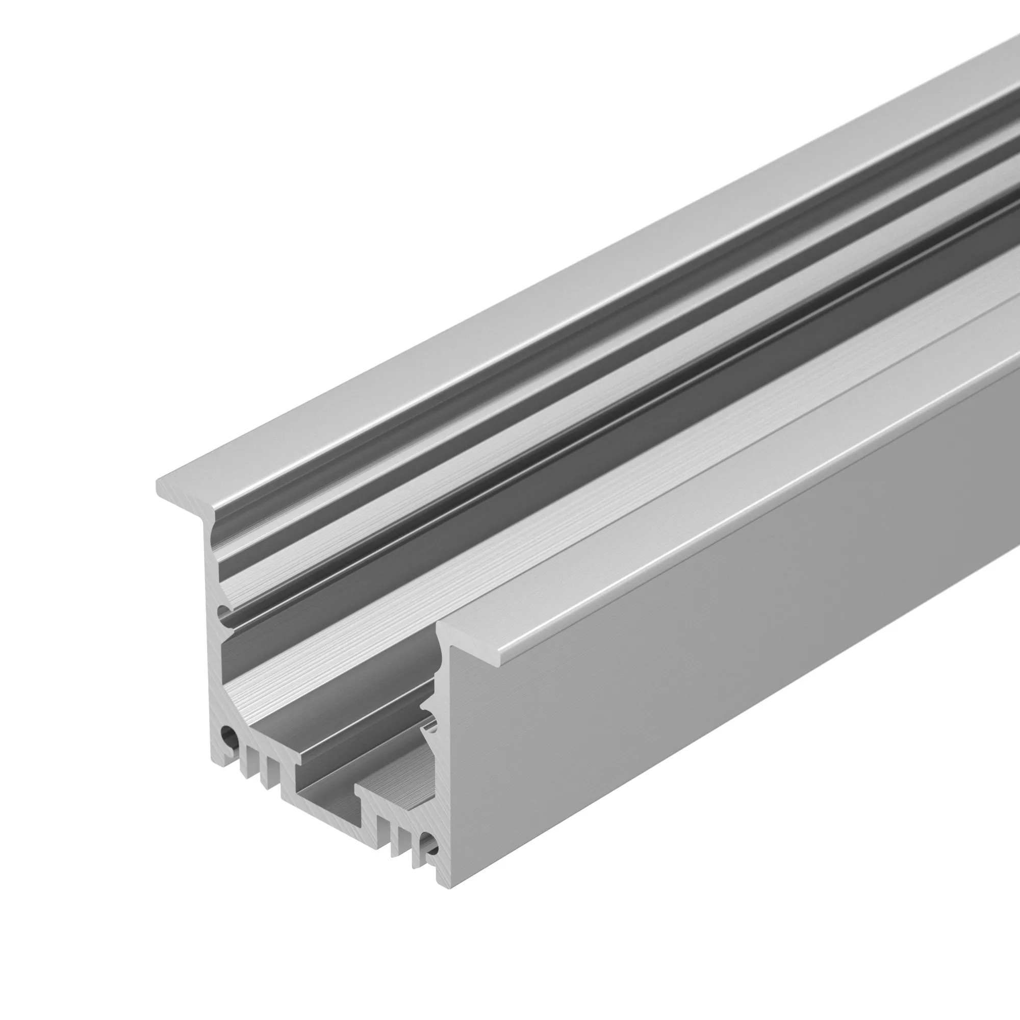 Профиль с экраном SL-LINIA49-F-2500 ANOD+OPAL (Arlight, Алюминий) - Изображение