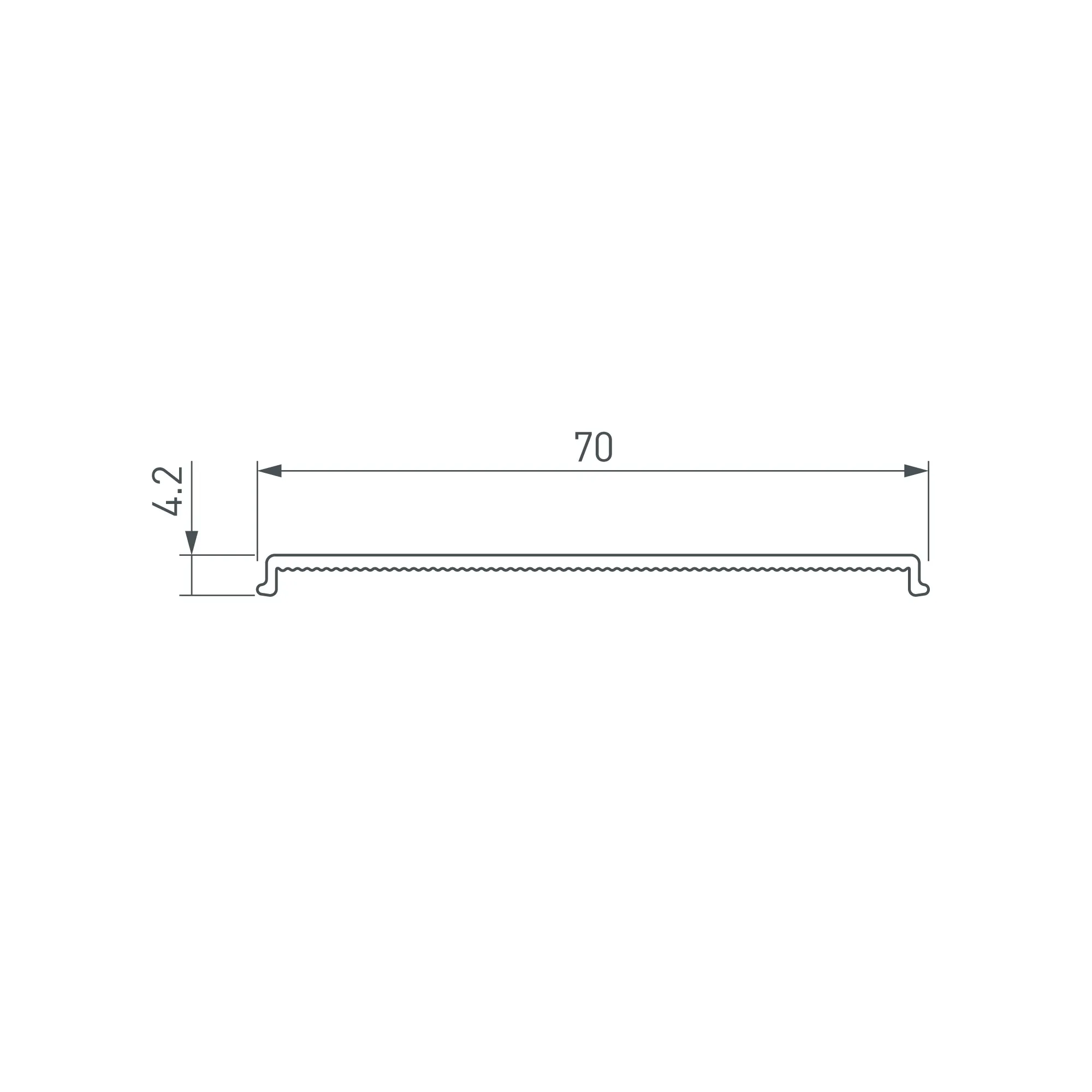 Экран SL-LINE-7532-2000 OPAL (Arlight, Пластик) - Изображение