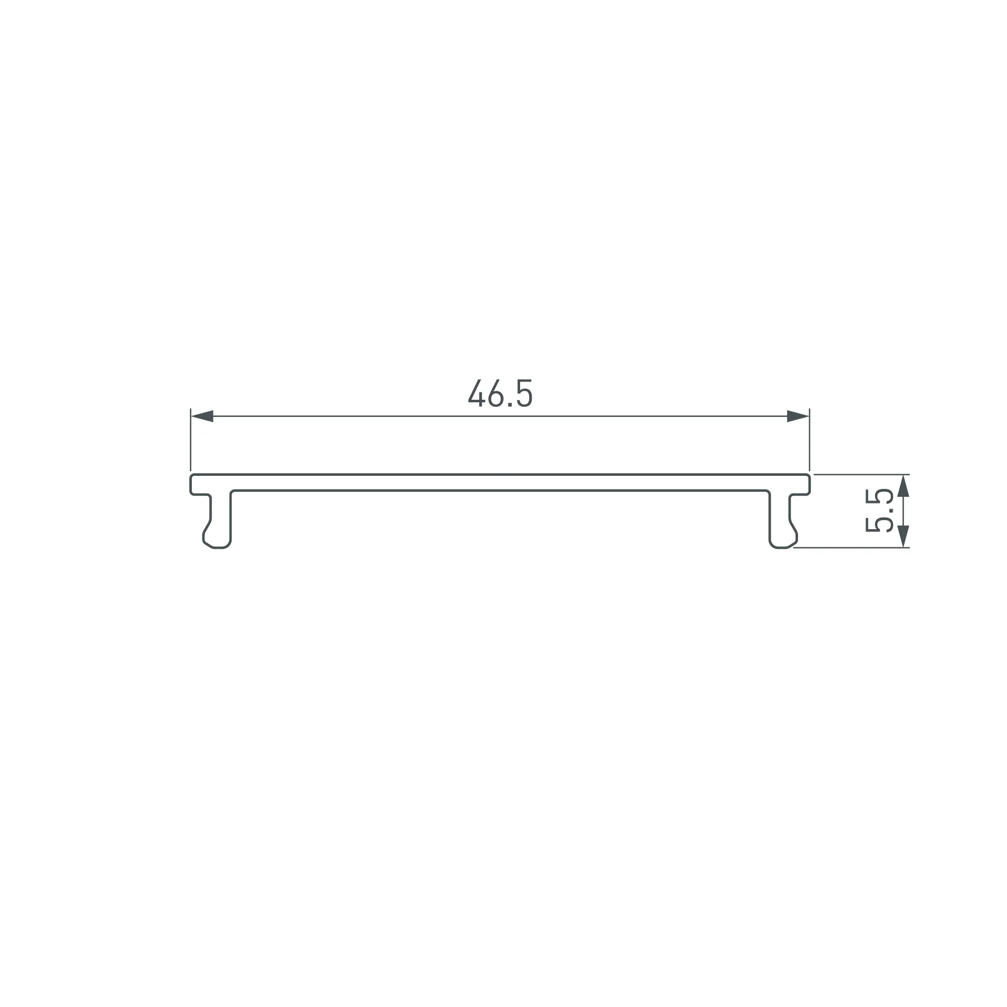 Экран ARH-POWER-W47-2000 OPAL (Arlight, Пластик) - Изображение