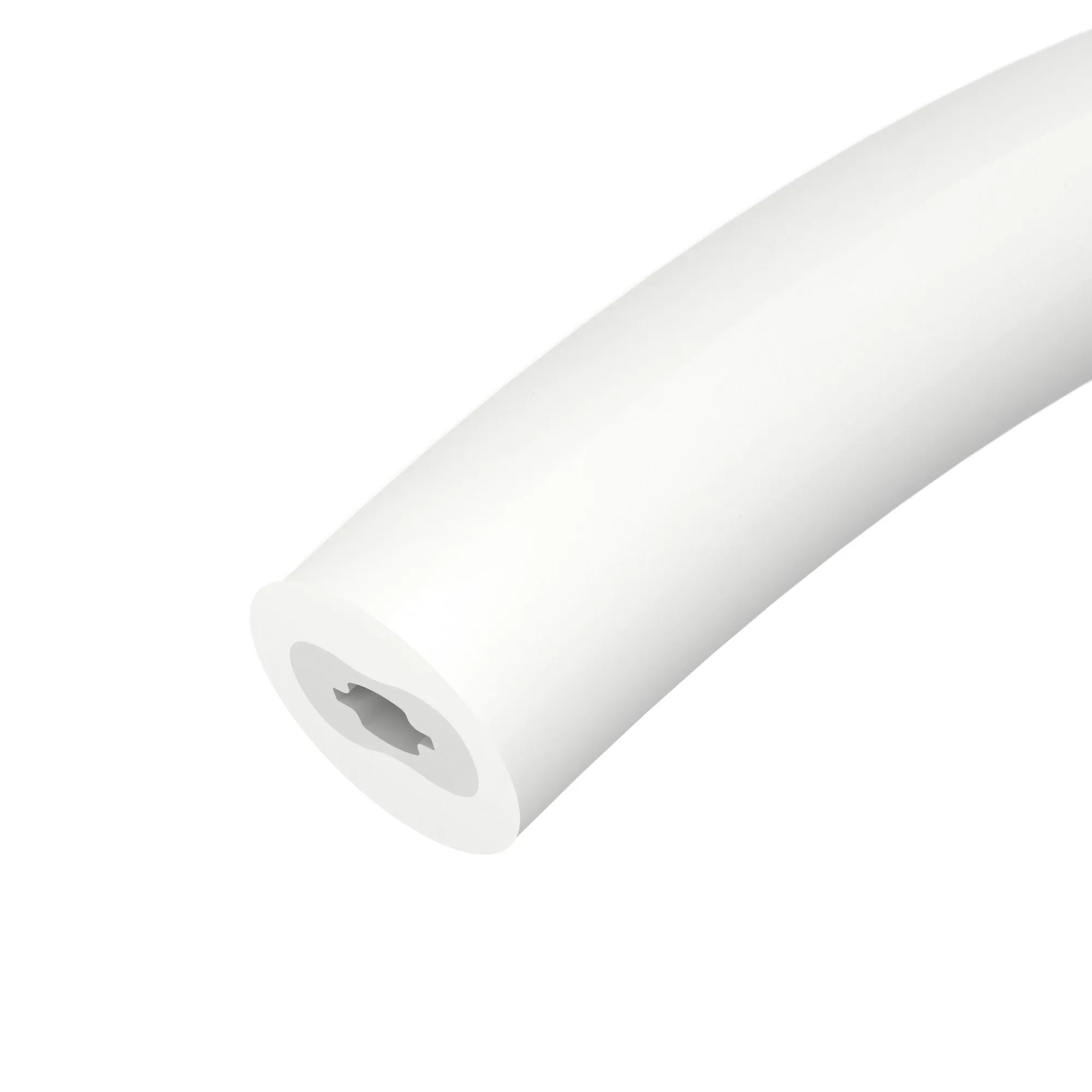 Силиконовый профиль WPH-FLEX-D22-360deg-S8-5m WHITE (Arlight, Силикон) - Изображение