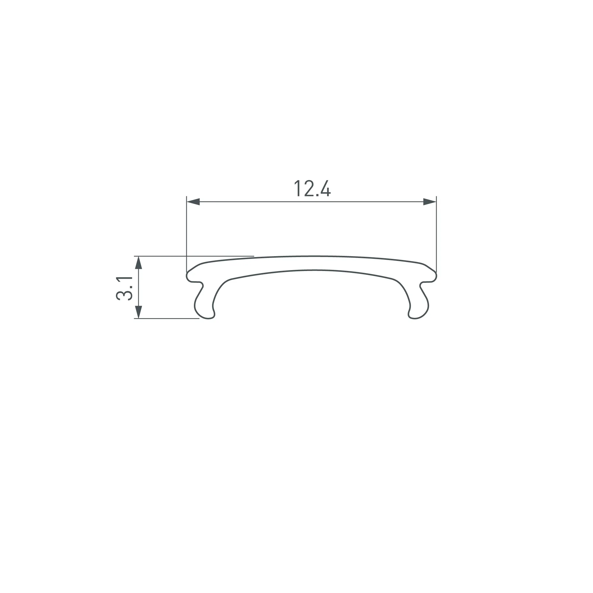 Экран ALM-W13-2020 OPAL-PM матовый (Arlight, Пластик) - Изображение