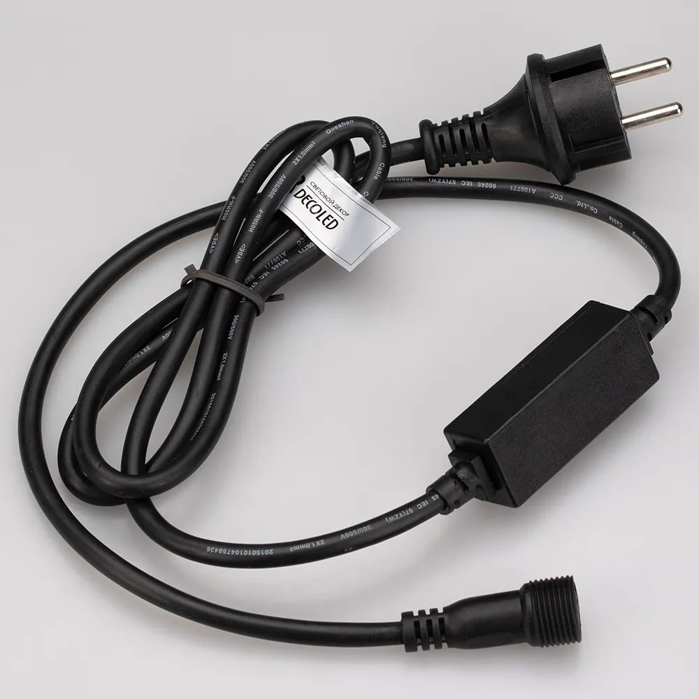 Шнур питания ARD-CLASSIC-STD-1.5M Black (230V, 1.6A) (Ardecoled, Закрытый) - Изображение