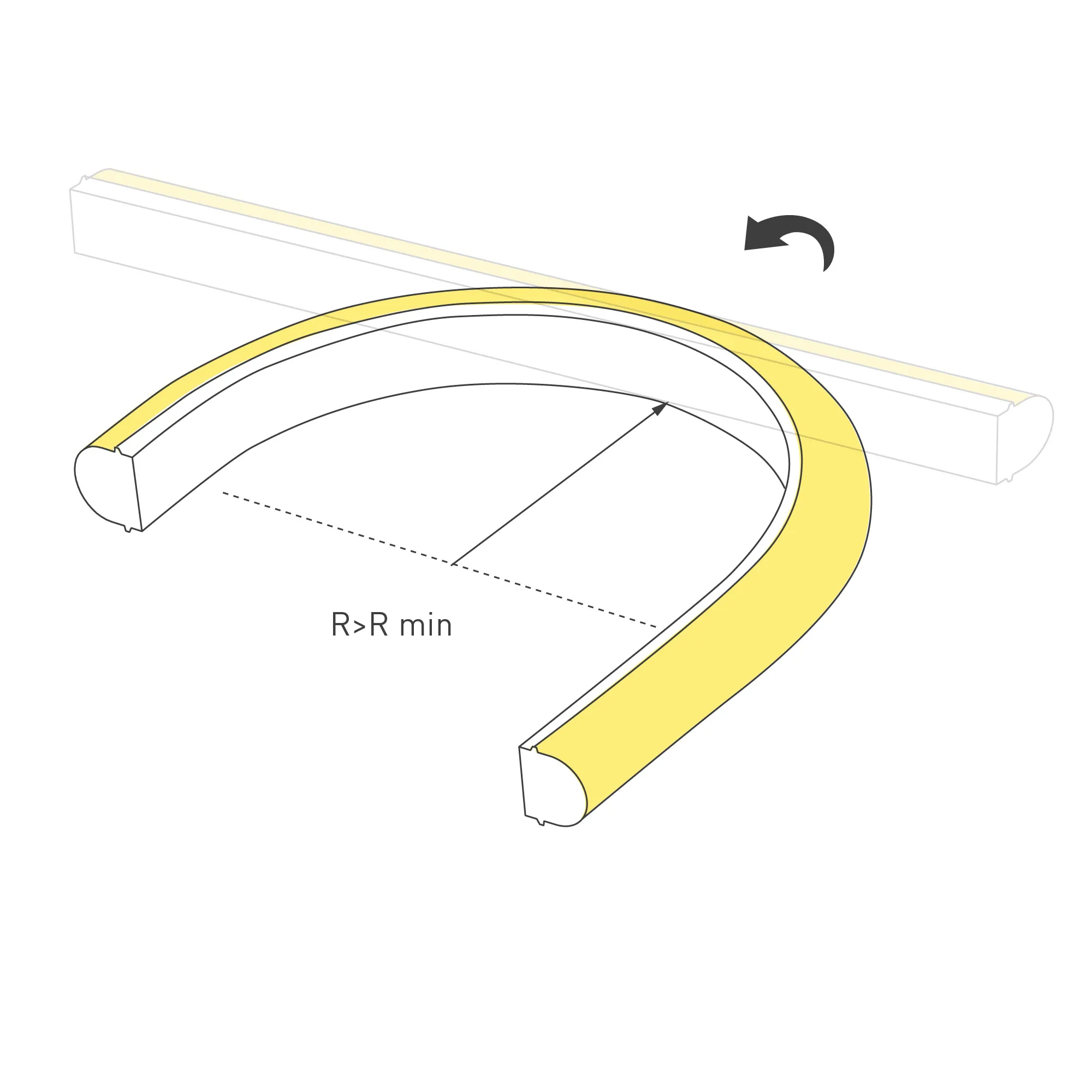 Лента светодиодная герметичная MOONLIGHT-TOP-G120-16x15mm 24V RGB (12 W/m, IP67, 5m, wire x2) (Arlight, Вывод боковой, 3 года) - Изображение