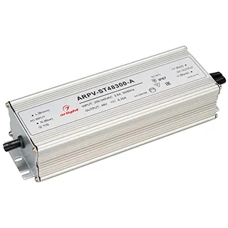 Блок питания ARPV-ST48300-A (48V, 6.25A, 300W) (Arlight, IP67 Металл, 3 года) - Изображение