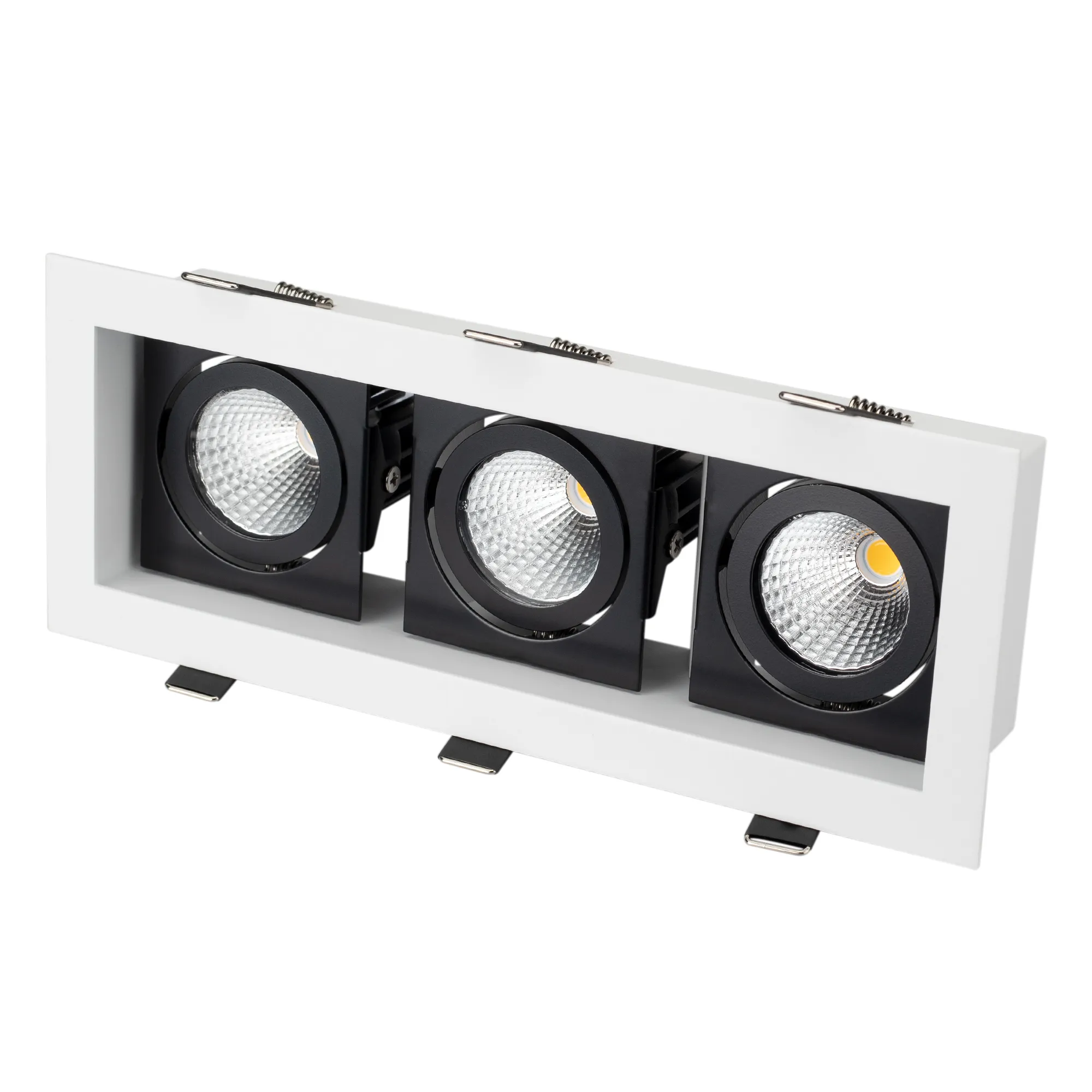 Светильник CL-KARDAN-S260x102-3x9W White (WH-BK, 38 deg) (Arlight, IP20 Металл, 3 года) - Изображение