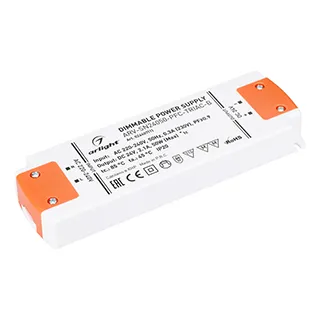 Блок питания ARV-SN24050-PFC-TRIAC-B (24V, 2.1A, 50W) (Arlight, IP20 Пластик, 3 года) - Изображение