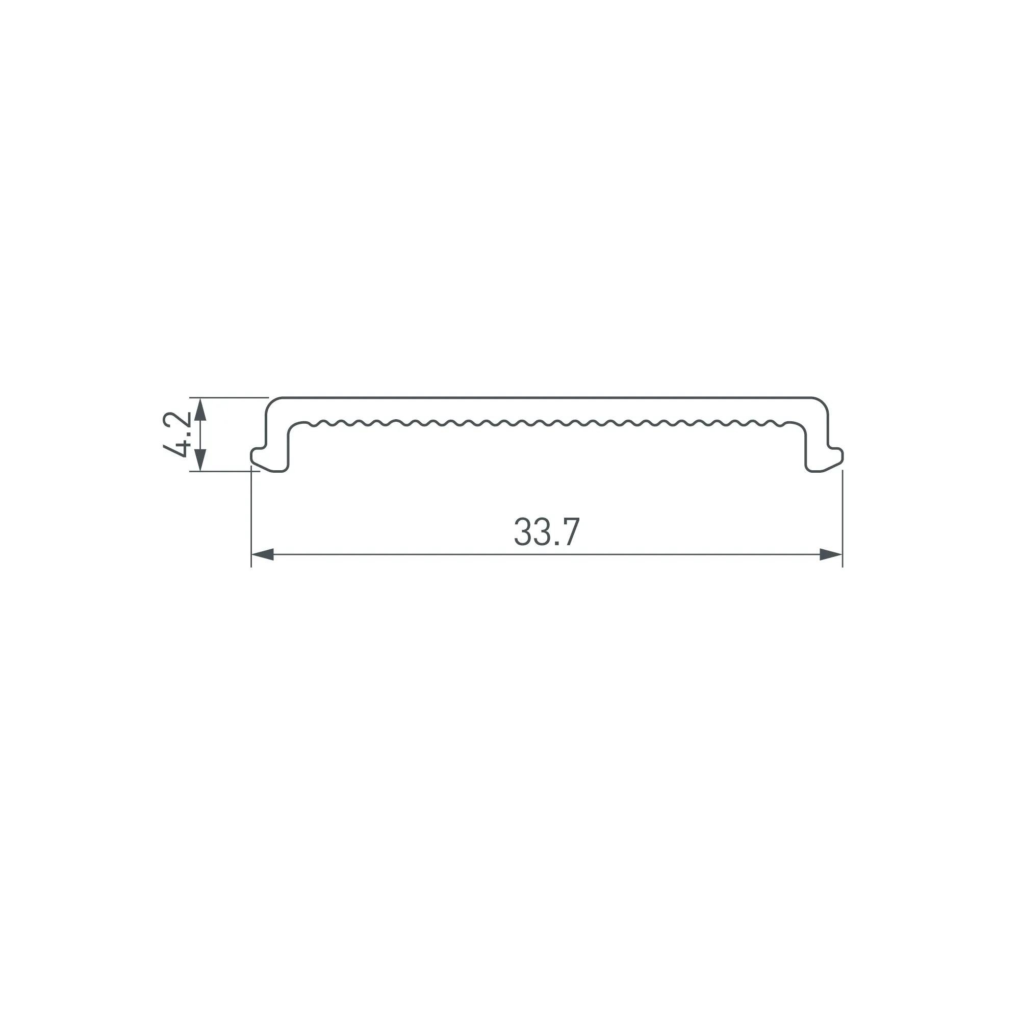 Экран ARH-POWER-W35(F)-2000 Clear-PM (Arlight, Пластик) - Изображение