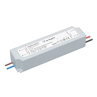 Блок питания ARPV-LV12060 (12V, 5.0A, 60W) (Arlight, IP67 Пластик, 2 года) - Изображение