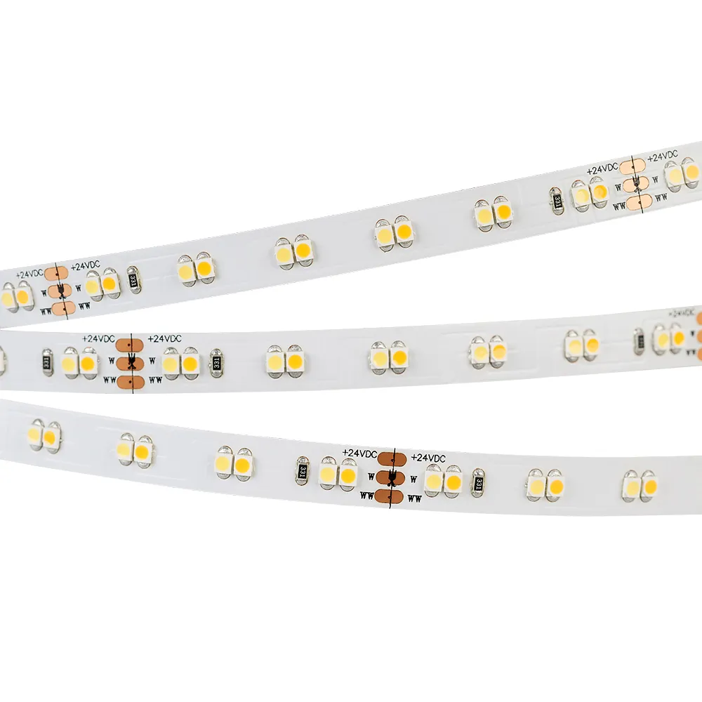 Лента RT 6-5000 24V White-MIX 2x (3528, 120 LED/m, LUX) (Arlight, 9.6 Вт/м, IP20) - Изображение