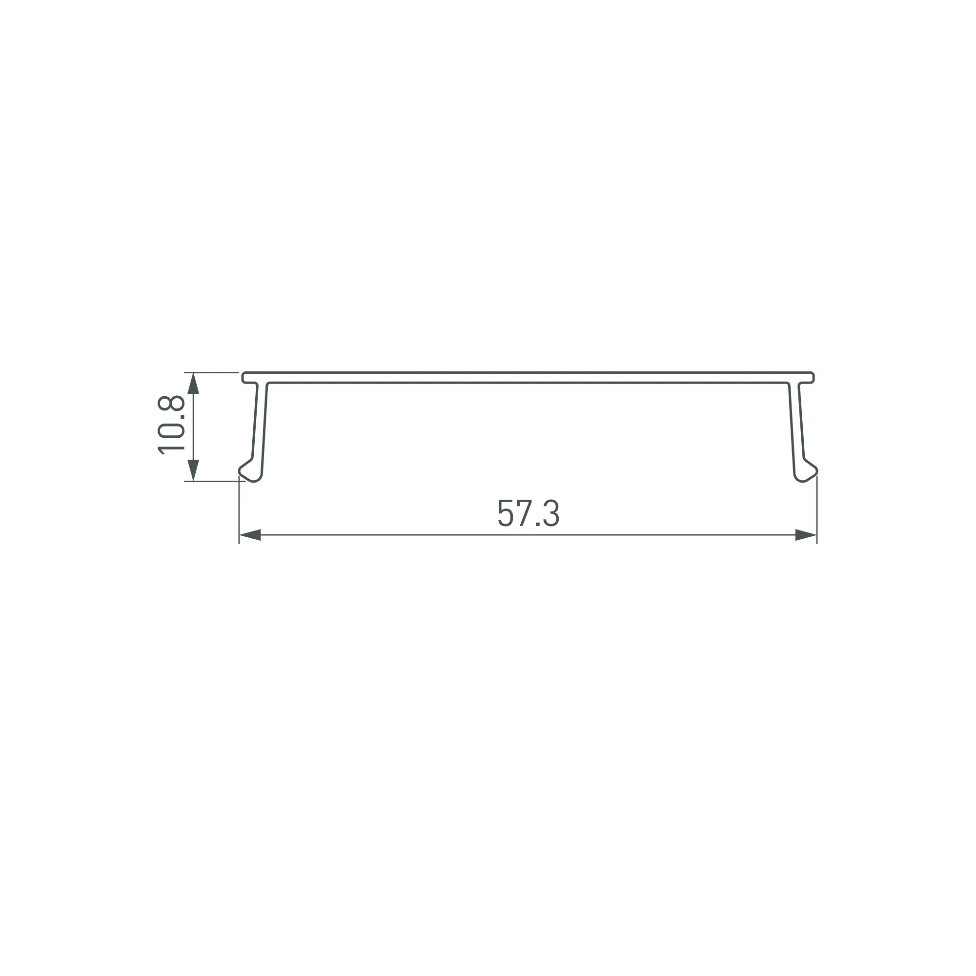 Экран ARH-LINE-6085-2000 OPAL (Arlight, Пластик) - Изображение