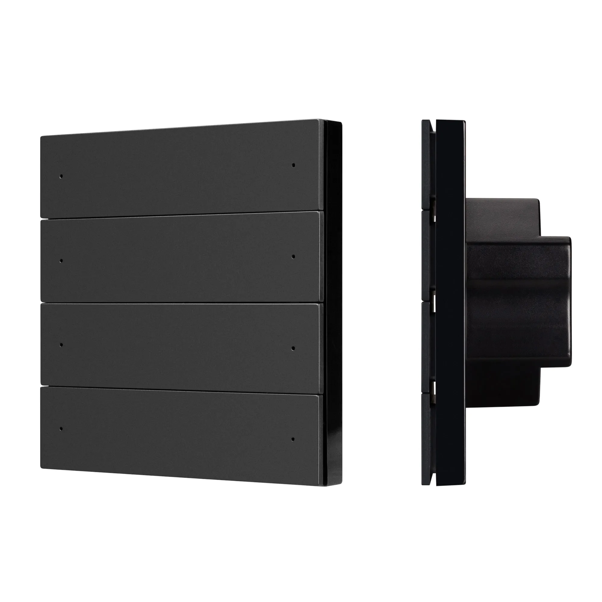 INTELLIGENT ARLIGHT Кнопочная панель SMART-ZB-801-22-1G-8SC-MULTI-IN Black (230V) (IARL, IP20 Пластик, 5 лет) - Изображение