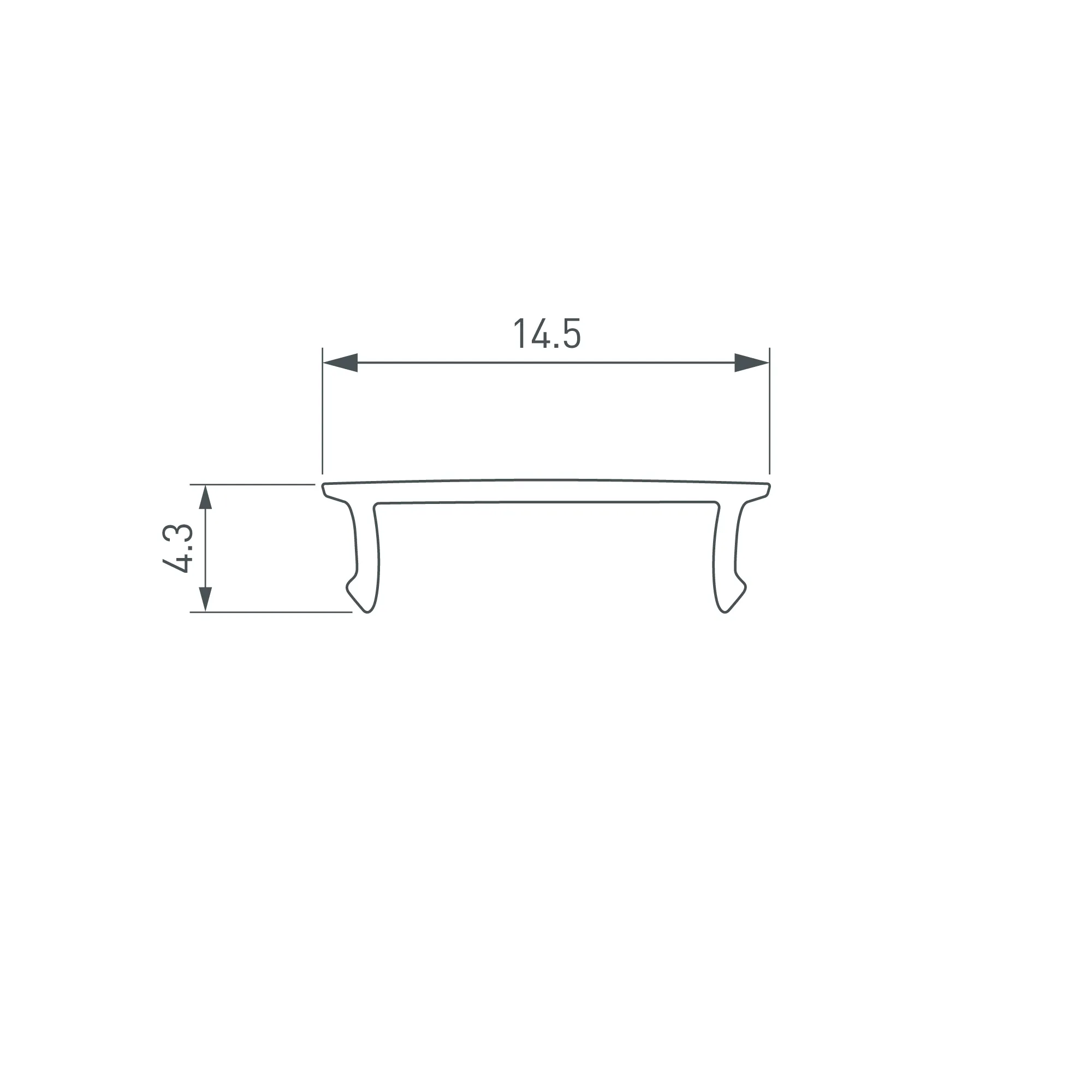 Экран SL-W15-3000 OPAL (Arlight, Пластик) - Изображение