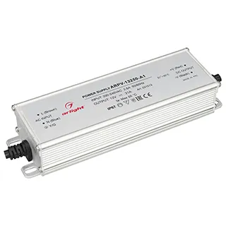 Блок питания ARPV-12250-A1 (12V, 21A, 252W) (Arlight, IP67 Металл, 3 года) - Изображение