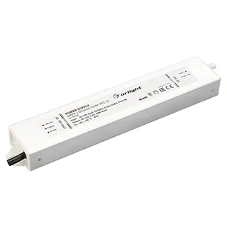 Блок питания ARPV-LG24060-SLIM-PFC-D (24V, 2.5A, 60W) (Arlight, IP67 Металл, 5 лет) - Изображение