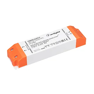 Блок питания ARV-SP-24060-PFC (24V, 2.5A, 60W) (Arlight, IP20 Пластик, 5 лет) - Изображение