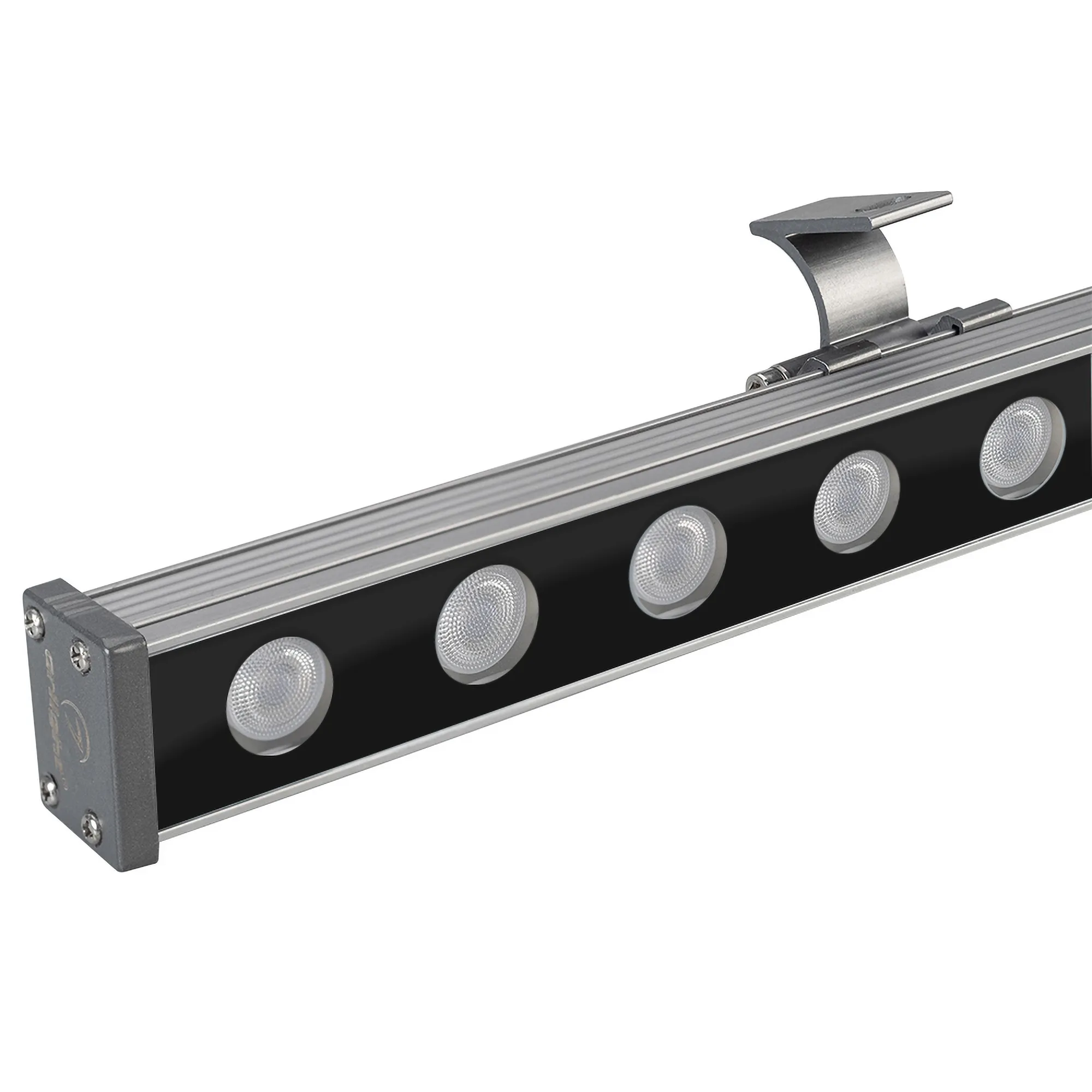 Линейный прожектор AR-LINE-1000-24W Warm2700 (GR, 15 deg, 230V) (Arlight, IP65 Металл, 3 года) - Изображение