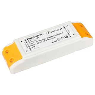 Блок питания ARV-24036 (24V, 1.5A, 36W) (Arlight, IP20 Пластик, 2 года) - Изображение