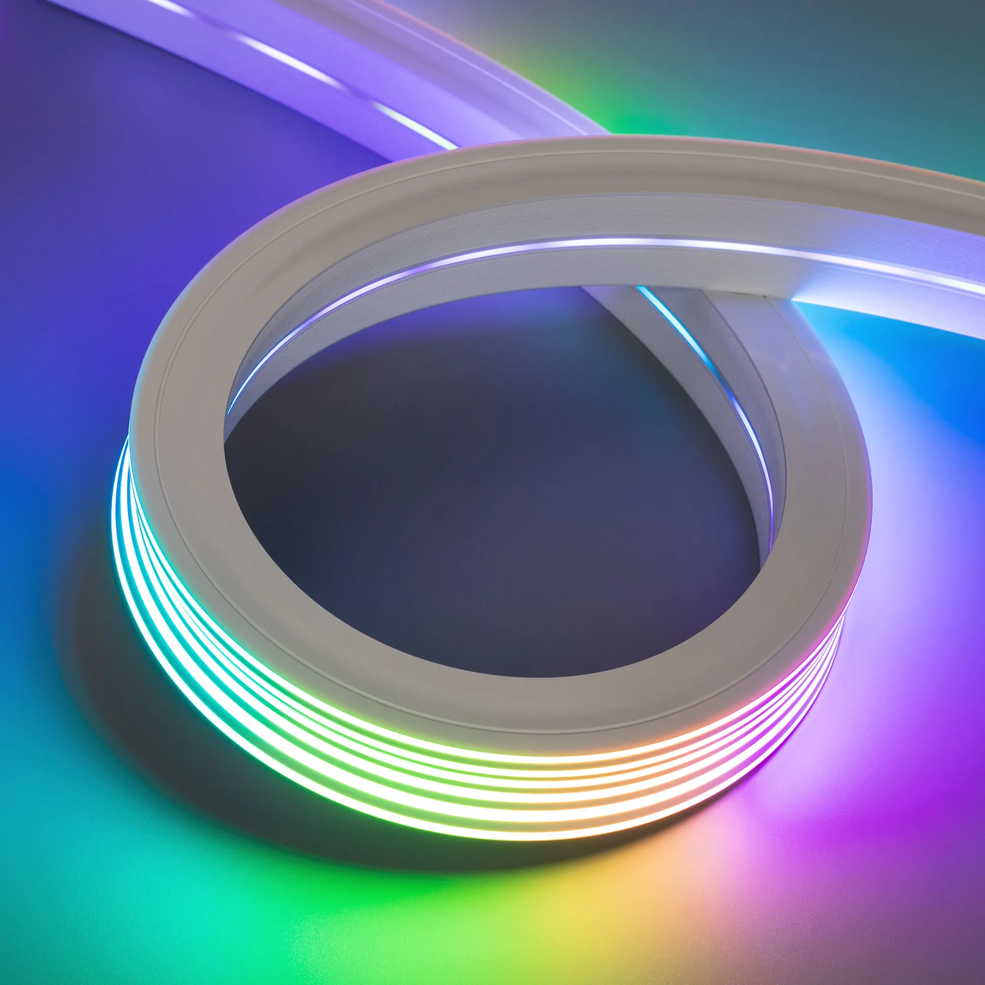 Лента герметичная SPI STARDUST-TOP-B60-30x20mm 12V RGB (12 W/m, IP65, 5m, wire x1) (Arlight, 12 Вт/м, IP65) - Изображение