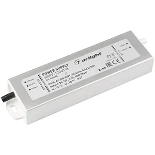 Блок питания ARPV-12040-B (12V, 3.3A, 40W) (Arlight, IP67 Металл, 3 года) - Изображение