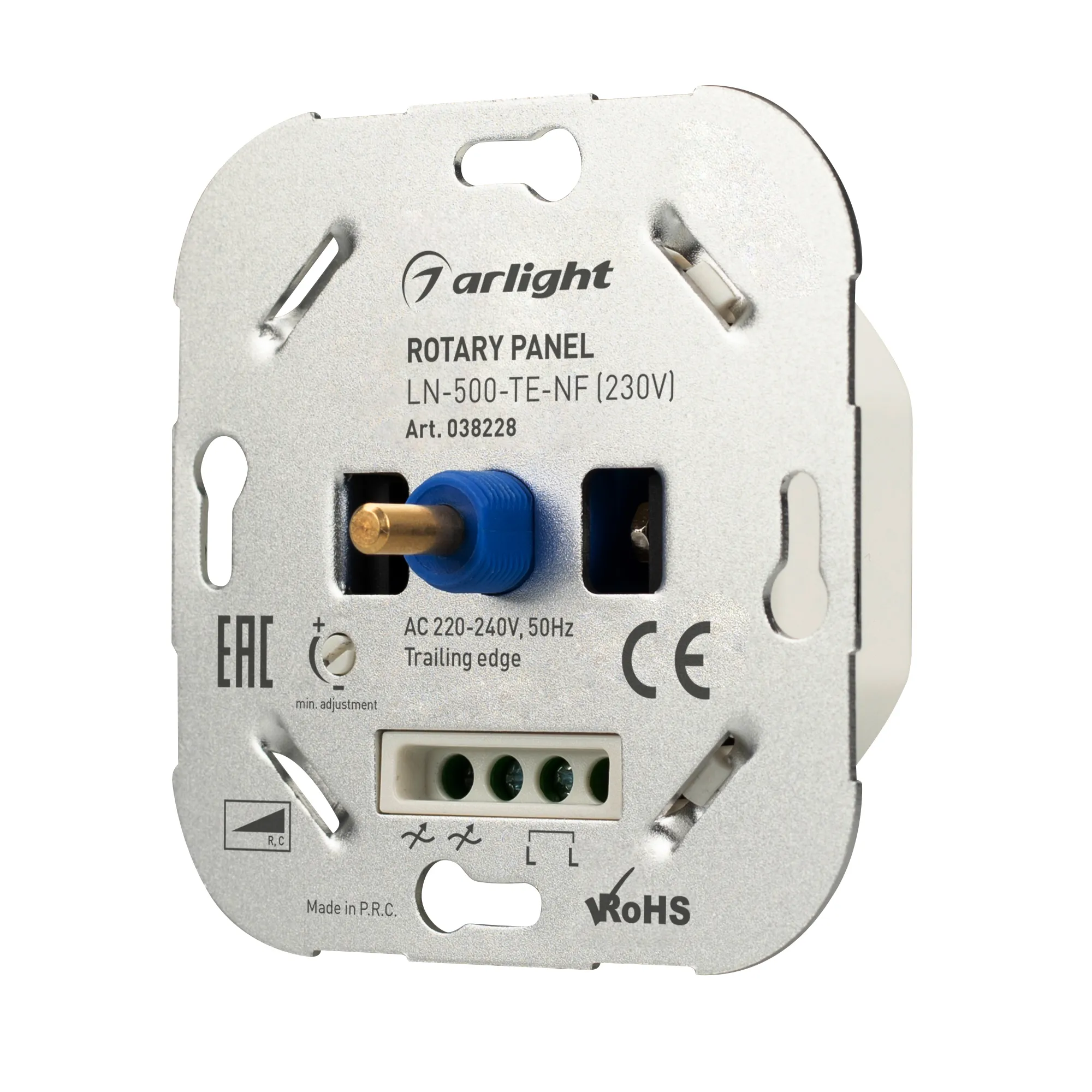 Панель роторная LN-500-TE-NF (230V) (Arlight, IP20 Металл, 3 года) - Изображение