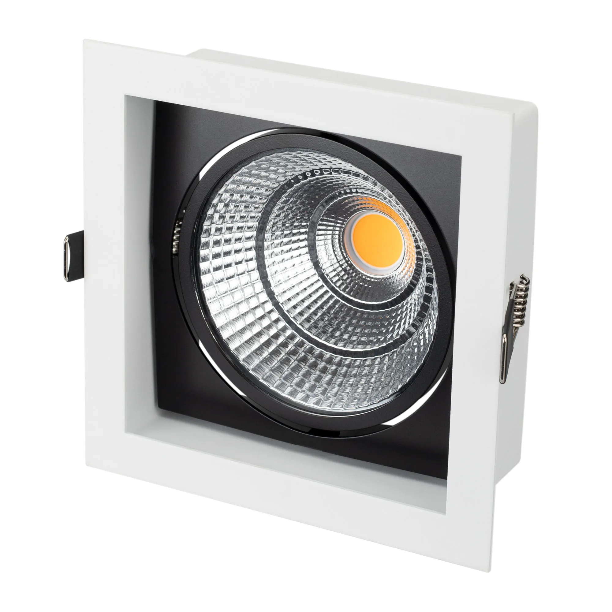 Светильник CL-KARDAN-S152x152-25W Warm3000 (WH-BK, 30 deg) (Arlight, IP20 Металл, 3 года) - Изображение