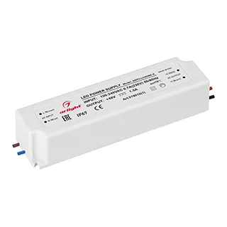 Блок питания ARPV-LV48060-A (48V, 1.3A, 60W) (Arlight, IP67 Пластик, 3 года) - Изображение