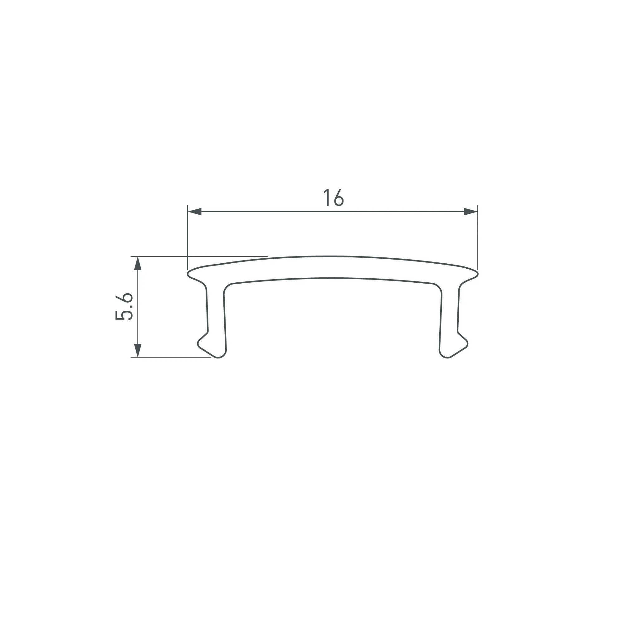 Экран ARH-FLAT-2000 Opal-PM (Arlight, Пластик) - Изображение