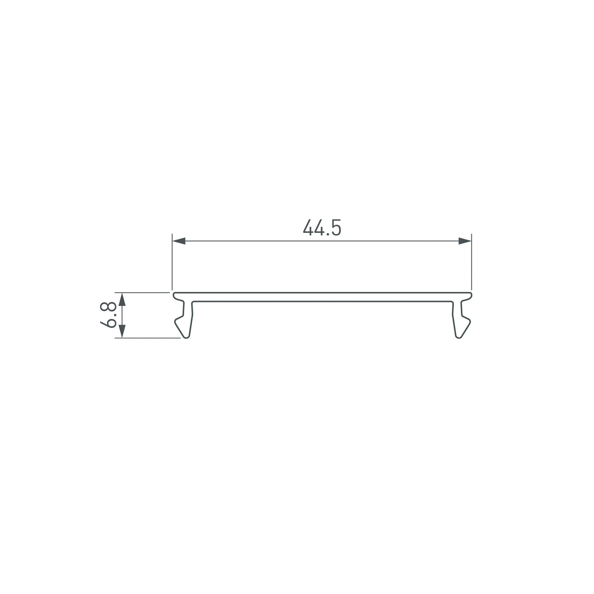 Экран SL-W45-2000 FROST (Arlight, Пластик) - Изображение