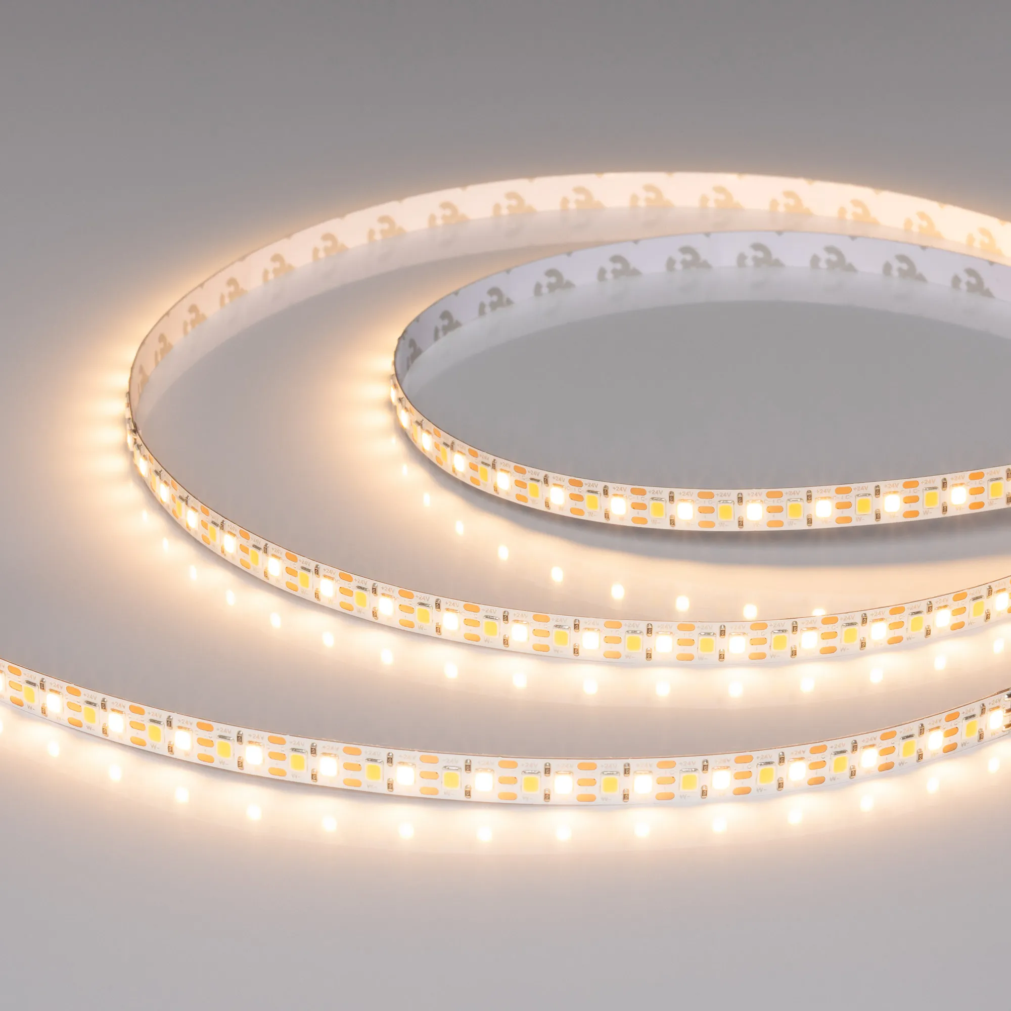 Лента UL-A168-8mm 24V White-MIX-CX2 (18 W/m, IP20, 5m) (Arlight, резка 2 светодиода) - Изображение