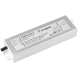 Блок питания ARPV-24040-B (24V, 1.7A, 40W) (Arlight, IP67 Металл, 3 года) - Изображение