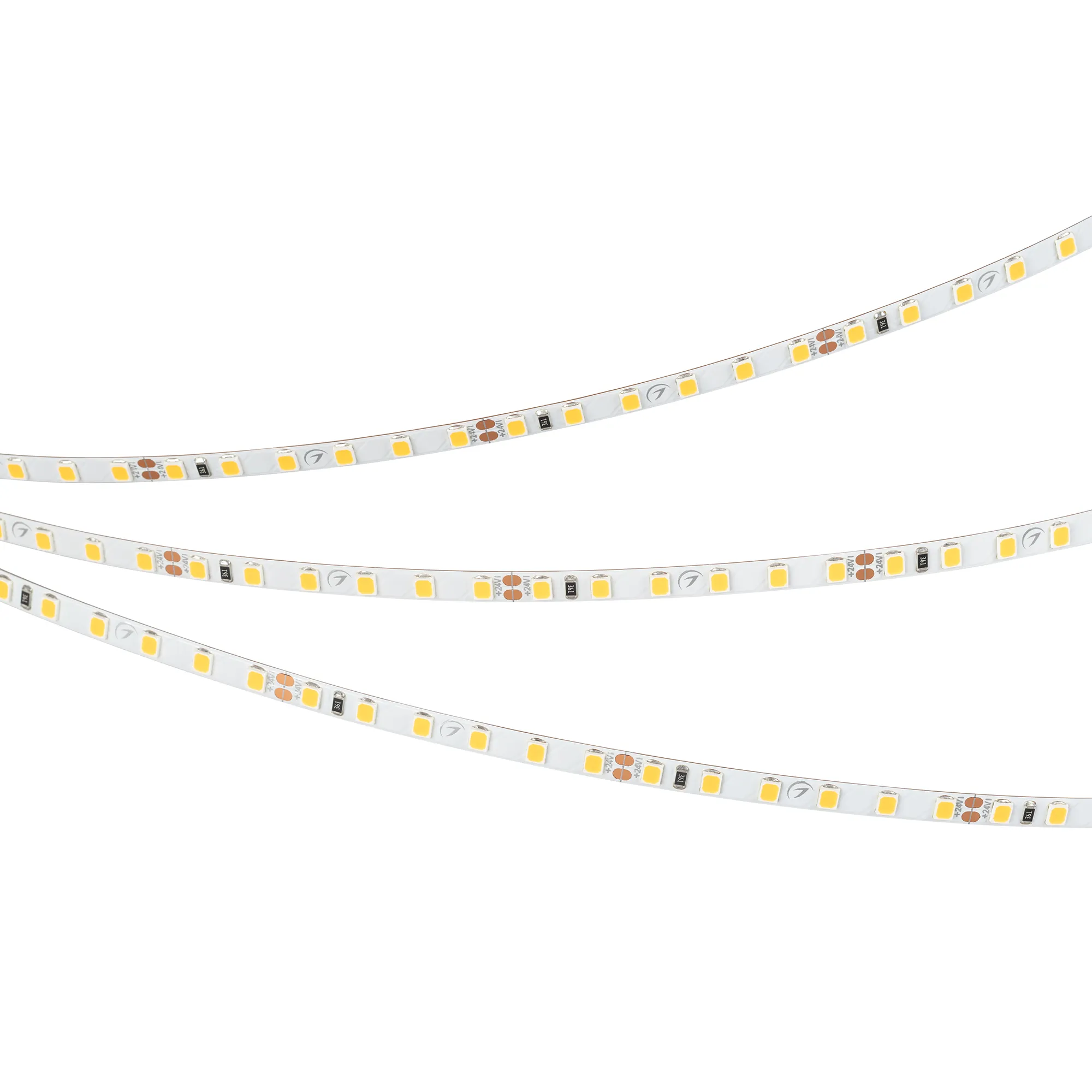 Лента светодиодная UL-A120-5mm 24V Warm3500 (9.6 W/m, IP20, 5m) (Arlight, 7 лет)