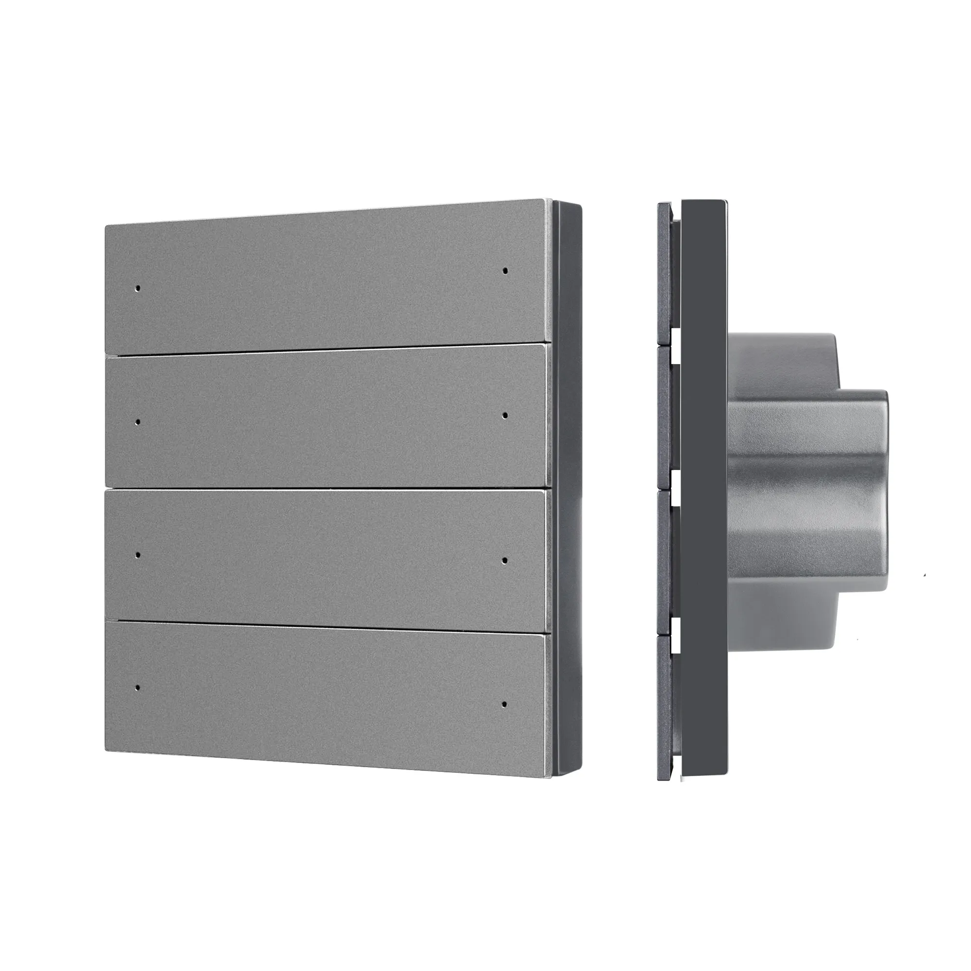 INTELLIGENT ARLIGHT Кнопочная панель SMART-ZB-801-22-1G-8SC-MULTI-IN Grey (230V) (IARL, IP20 Пластик, 5 лет) - Изображение