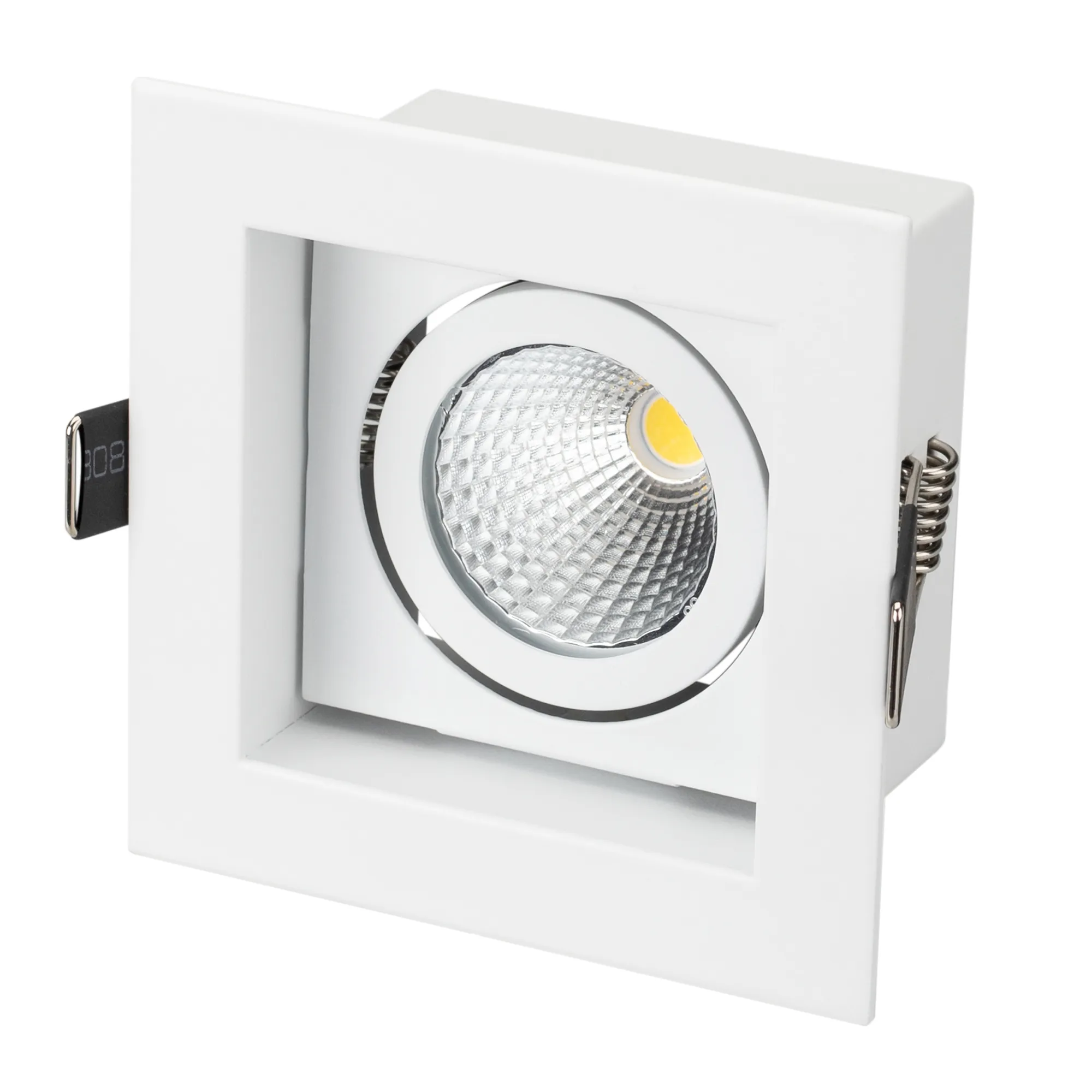 Светильник CL-KARDAN-S102x102-9W White (WH, 38 deg) (Arlight, IP20 Металл, 3 года) - Изображение