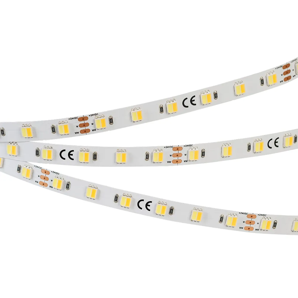 Лента светодиодная RT 6-5000 24V White-MIX-One 2x (5060, 60 LED/m, LUX) (Arlight, Изменяемая ЦТ) - Изображение